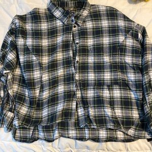 Cropped flannel